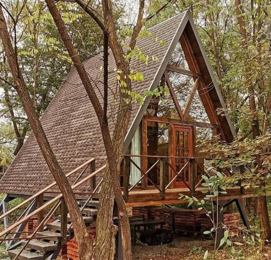 Шале Porumbacu Treehouse Порумбаку-де-Сус-7